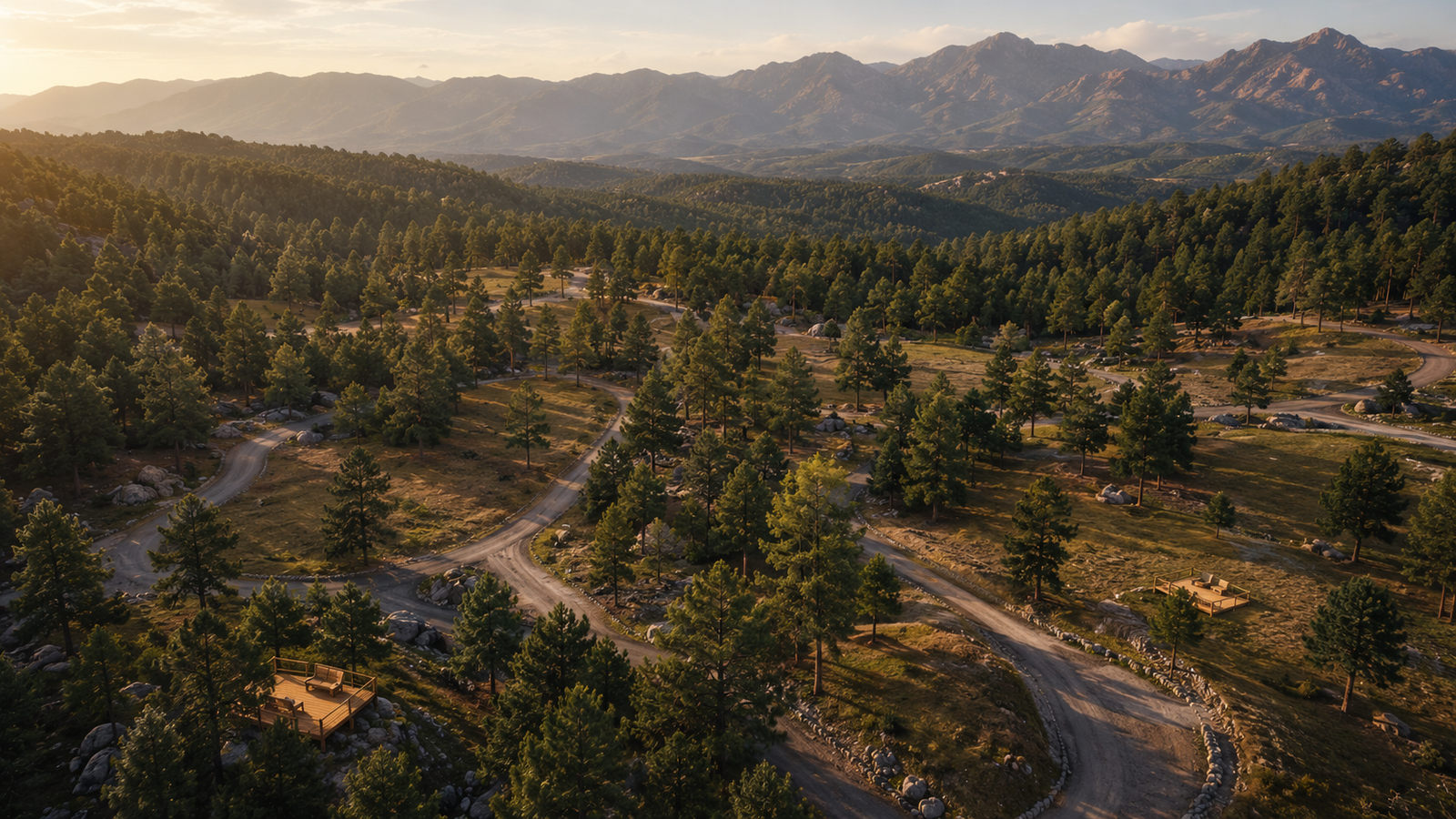 Vista aérea del proyecto